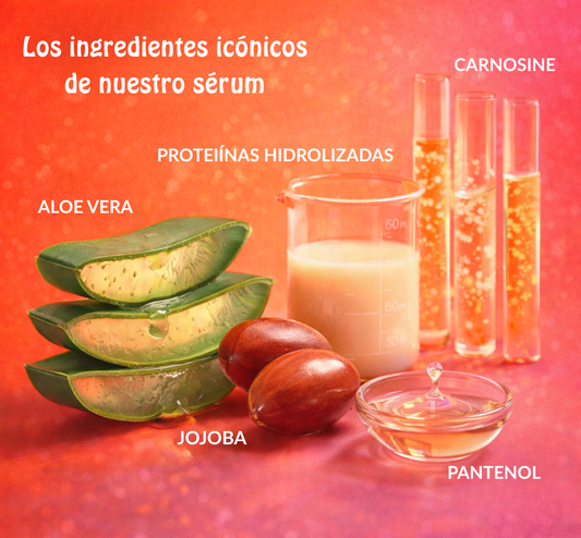 Sérum Reparador y Termoprotector Natural | Protección y brillo botánico