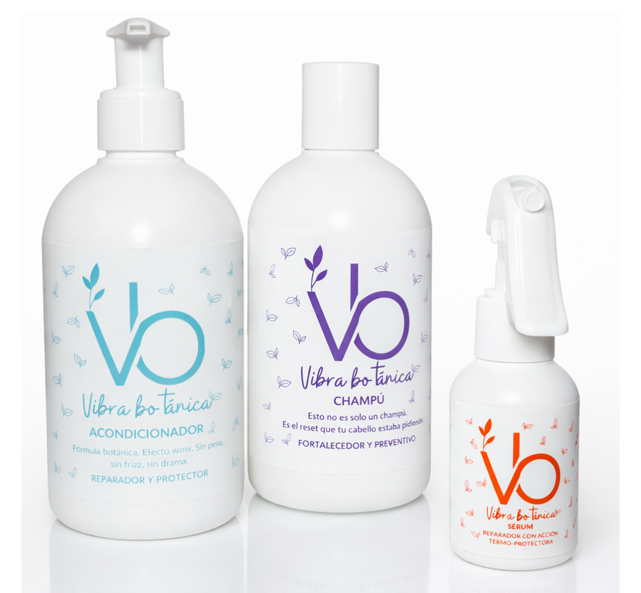 Reset Capilar Botánico - Sistema completo de cuidado y equilibrio capilar